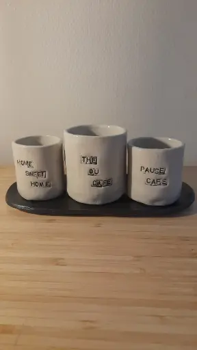 Trio Black & White